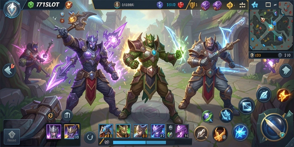 Tampilan gameplay yang mendebarkan dalam 171SLOT.
