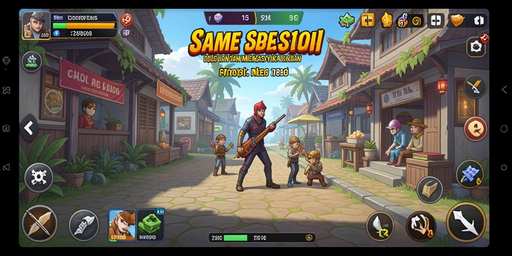 Tampilan gameplay seru dan menarik dalam C7890 dengan mekanisme Idle.