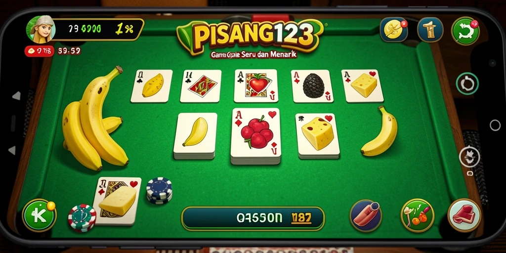 Tampilan menarik dari gameplay PISANG123 yang seru.